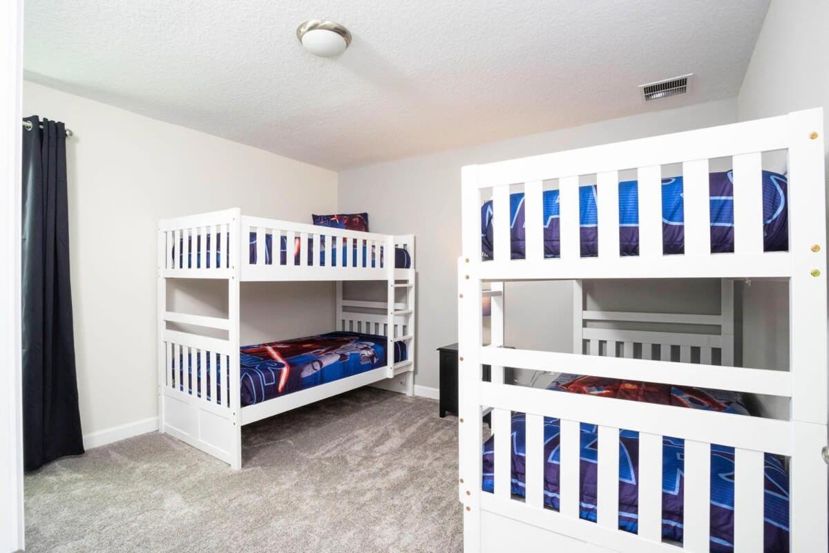 Marvelous 7Bd/5Ba Family Friendly W/ Gameroom & Pool Close To Disney 1201 基西米 外观 照片