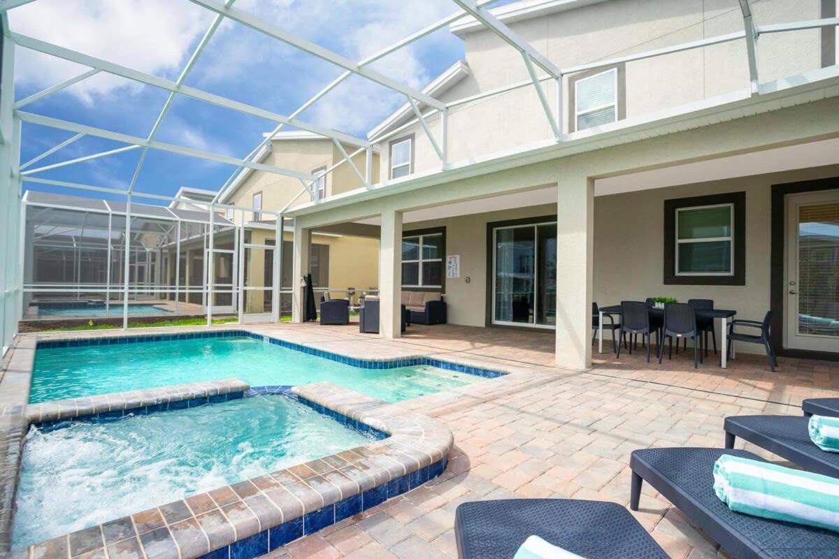 Marvelous 7Bd/5Ba Family Friendly W/ Gameroom & Pool Close To Disney 1201 基西米 外观 照片