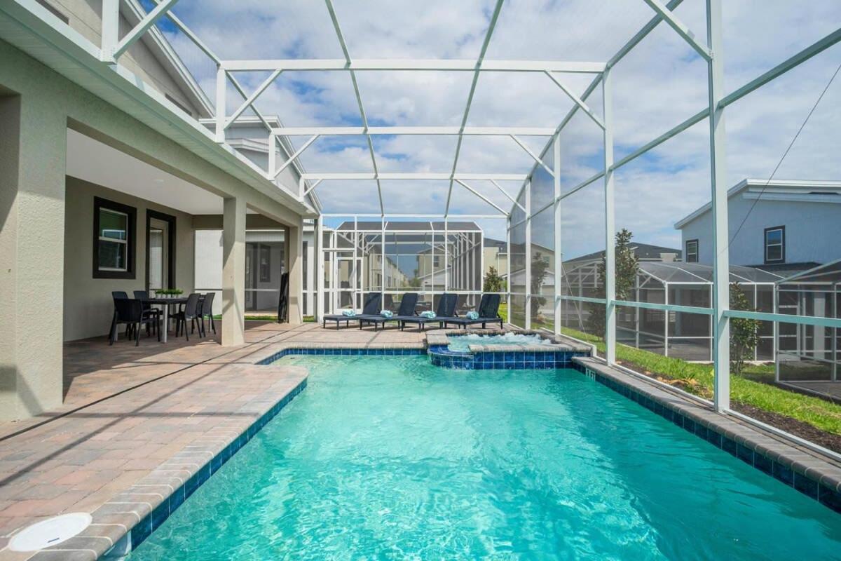 Marvelous 7Bd/5Ba Family Friendly W/ Gameroom & Pool Close To Disney 1201 基西米 外观 照片