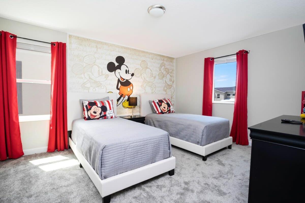 Marvelous 7Bd/5Ba Family Friendly W/ Gameroom & Pool Close To Disney 1201 基西米 外观 照片