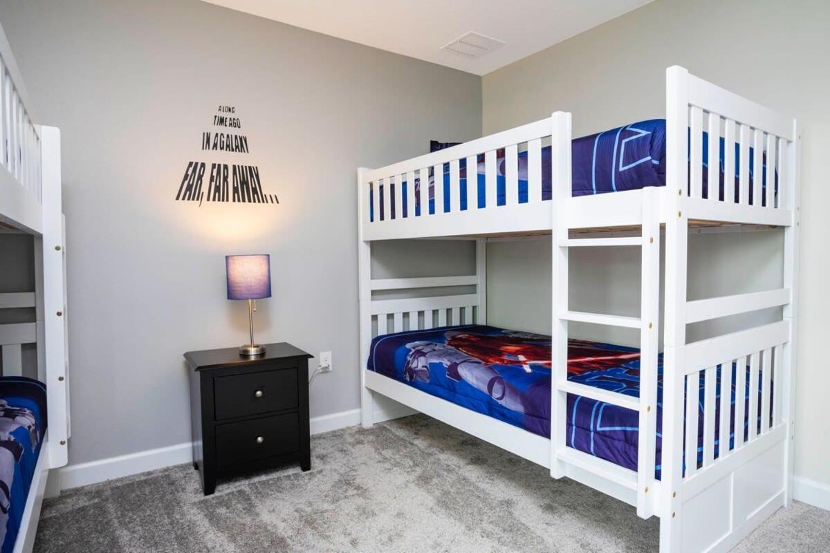 Marvelous 7Bd/5Ba Family Friendly W/ Gameroom & Pool Close To Disney 1201 基西米 外观 照片