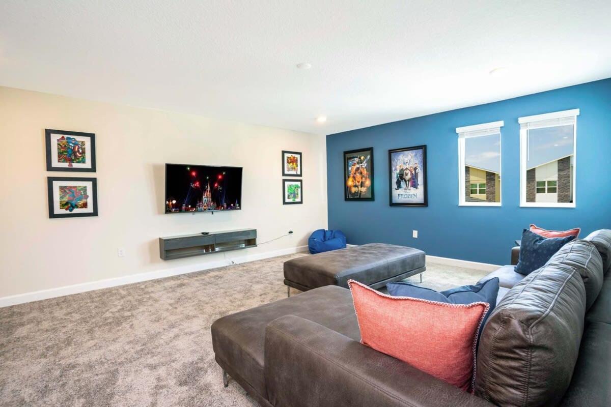 Marvelous 7Bd/5Ba Family Friendly W/ Gameroom & Pool Close To Disney 1201 基西米 外观 照片