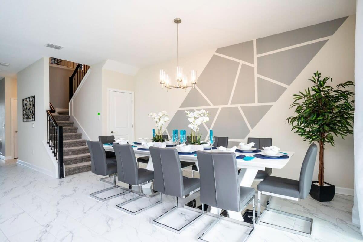 Marvelous 7Bd/5Ba Family Friendly W/ Gameroom & Pool Close To Disney 1201 基西米 外观 照片