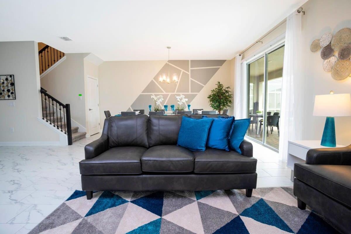 Marvelous 7Bd/5Ba Family Friendly W/ Gameroom & Pool Close To Disney 1201 基西米 外观 照片