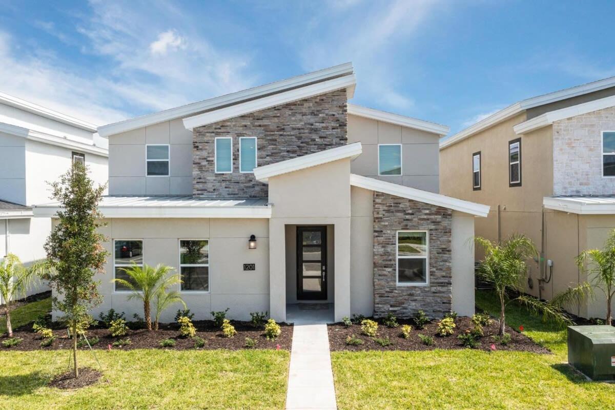 Marvelous 7Bd/5Ba Family Friendly W/ Gameroom & Pool Close To Disney 1201 基西米 外观 照片